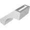 Ekena Millwork 3 1/2-in. W x 6-in. D x 6-in. H Westlake Architectural Grade PVC Knee Brace BRCP035X06X06WTL - alternate 4